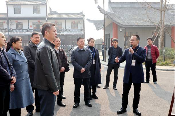 省政府民生工程督查调研组莅临我院龚村养护中心调研指导